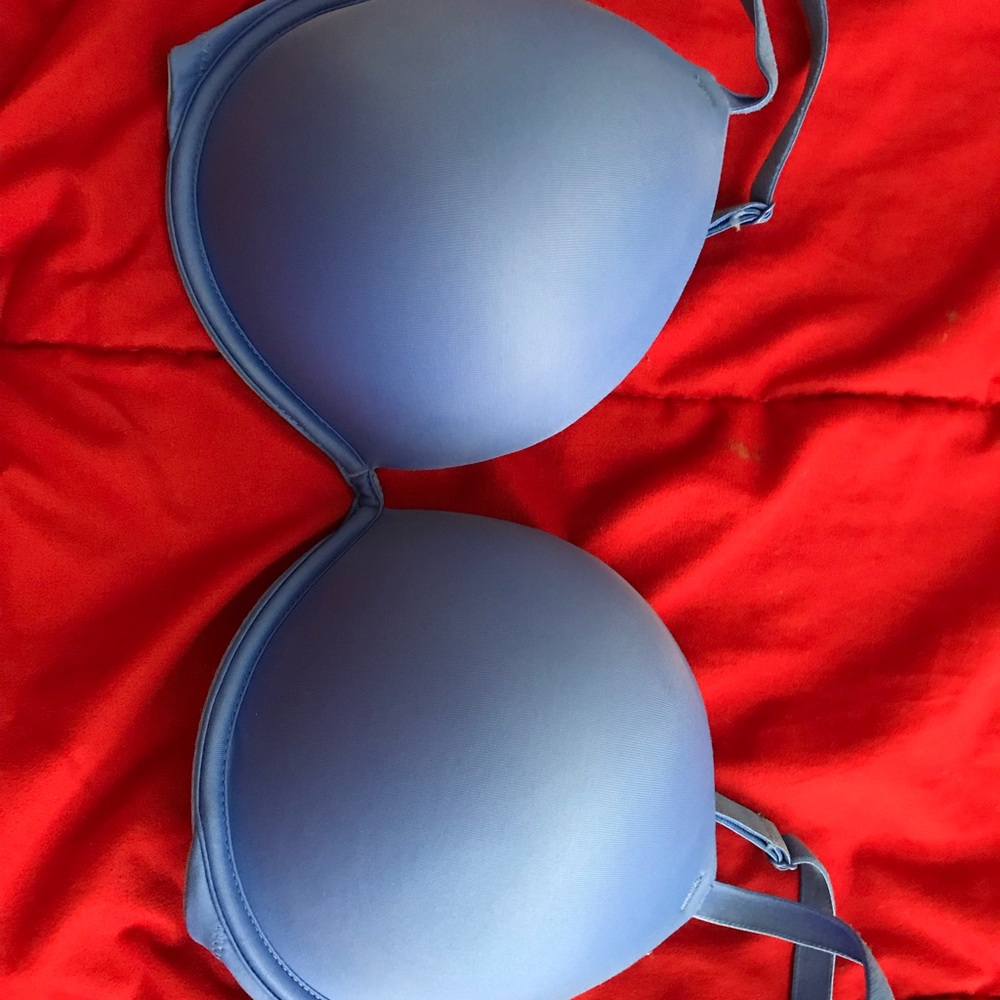 Pink push up bra